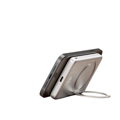 Batterie externe magnétique avec support réglable